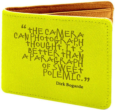 

REHBAR Men Multicolor Canvas Wallet(5 Card Slots)