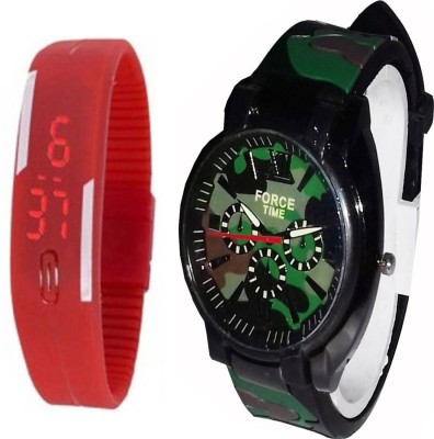 ARIHANT RETAILS Force Analog watch with LED digita band watch (Also best for gifting) Watch  - For Boys & Girls   Watches  (Arihant Retails)