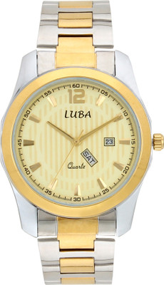 

luba two tone day and date Watch - For Men