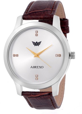 Abrexo Abx1134-Gents White Exclusive Signature Style Watch  - For Men   Watches  (Abrexo)