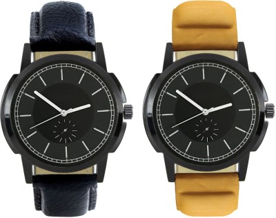 GURUKRUPA eNTERPRISE Men Foxter FX-M-413-414 Designer Stylish Watch combo With Fancy Dial And Belt Watch - For Men Watch  - For Men   Watches  (GURUKRUPA ENTERPRISE)