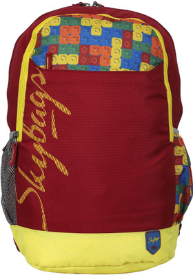 

Skybags Cameo 30 L Backpack(Red, Yellow)