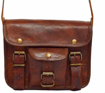 

Mangalmurti 13 inch Laptop Messenger Bag(Brown)