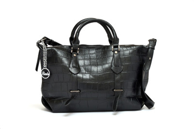 

Busta Black Color Faux Leather Bag for Women's Shoulder Bag(Black, 12 L)