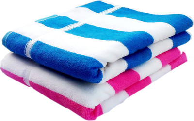 K.S. Collection Terry Cotton 450 GSM Bath Towel(Pack of 2)