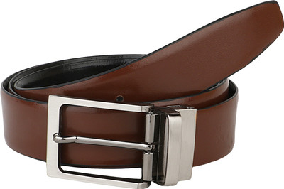 

Leather Giant Men Formal Brown Genuine Leather Reversible Belt