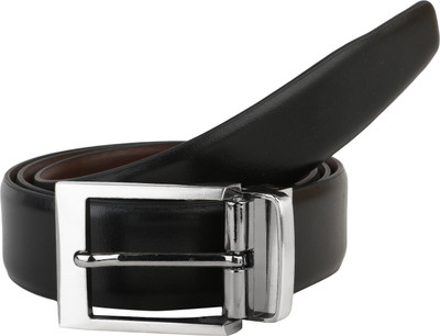 

Leather Giant Men Formal Black Genuine Leather Reversible Belt