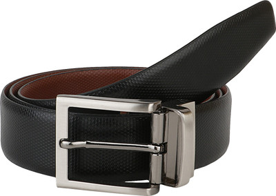 

Leather Giant Men Formal Black Genuine Leather Reversible Belt