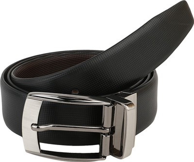 

Leather Giant Men Formal Black Genuine Leather Reversible Belt