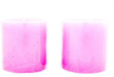 

The Holy Mart SCENTED JASMINE CANDLES (SET OF 2) Candle(Pink, Pack of 2)