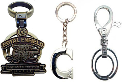 

MGP Fashion Royal Enfield With Alphabets And Locking Key Chain-778 Locking Key Chain(Multicolor)