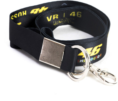 

Techpro Valentino Rossi Black ID Tag Locking Key Chain(Multicolor)