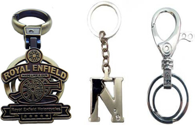 

MGP Fashion Alphabets And Locking Key Chain-772 Locking Key Chain(Multicolor)