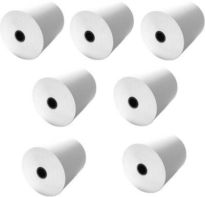 

SWAGGERS 57MMX25Mtr (2 Inch) Thermal Paper (Set of 30, White) Thermal Cash Register Paper(45 mm x 17 mm)