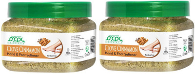 

SSCPL Herbals Clove Cinnamon Hand & Foot Softener (450 Gms each)(Set of 2)