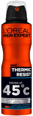 

L'Oreal Paris men expert thermic resist 250ml Deodorant Spray - For Men(250 ml)