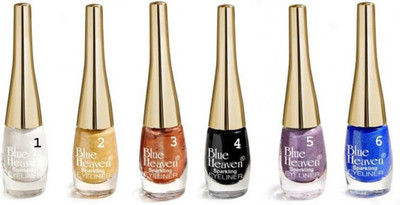 

Blue Heaven 6 Sparkeling Eyeliner(01, 02, 03,04, 05,06) 8 ml(multicolour)