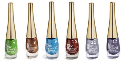

Blue Heaven 6 Sparkeling Eyeliner (07,08,09,10,11,12) 8 ml(multicolour)