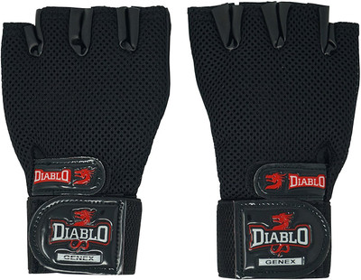 DIABLO GENEX GLOVES Gym & Fitness Gloves (, Black