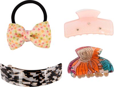 

The Ethnic Wears HAIR CLIPS COMBO Hair Accessory Set(Multicolor)