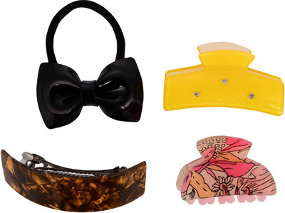 

The Ethnic Wears HAIR CLIPS COMBO Hair Accessory Set(Multicolor)
