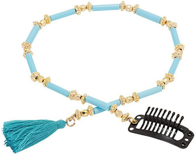 

Voylla Beaded Theme Eye-Catchy Hair Pin Hair Pin(Blue)