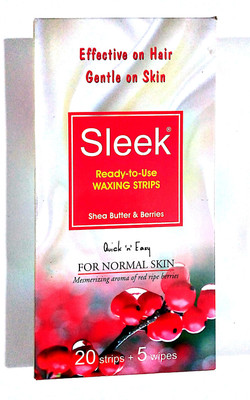 

SLEEK Waxing Strips for Normal Skin Strips(5 g, Set of 2)