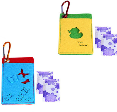 

Safe-O-Kid Safe-O-Kid- Pack of 2 - - Butterfly and Duck Design Anti- Mosquito Repellent Pouch(Pack of 2)