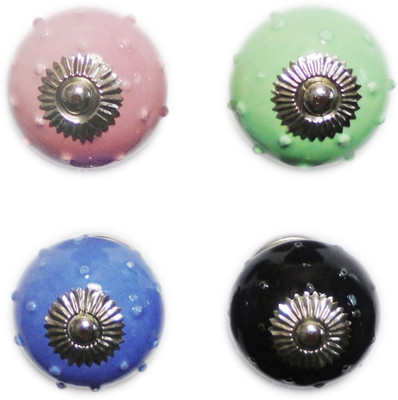 

AGELESS AZYRA Ceramic Cabinet/Draw Knob(Multicolor Pack of 4)