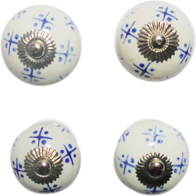 

AGELESS AZYRA Ceramic Cabinet/Draw Knob(White Pack of 4)