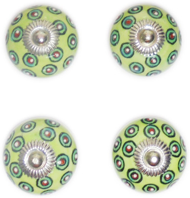 

AGELESS AZYRA Ceramic Cabinet/Draw Knob(Green Pack of 4)
