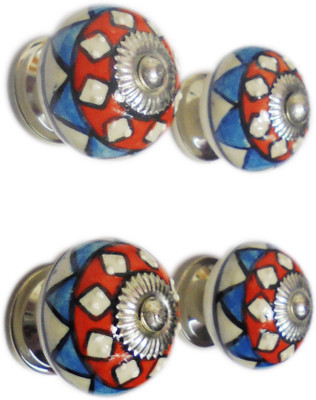 

AGELESS AZYRA Ceramic Cabinet/Draw Knob(Multicolor Pack of 4)