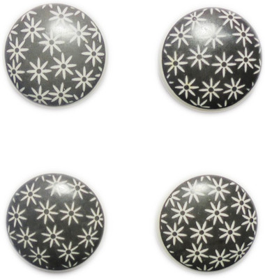 

AGELESS AZYRA Ceramic Cabinet/Draw Knob(Black Pack of 4)