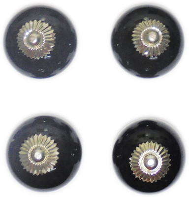 

AGELESS AZYRA Ceramic Cabinet/Draw Knob(Black Pack of 4)
