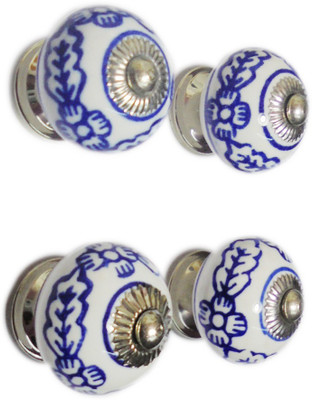 

AGELESS AZYRA Ceramic Cabinet/Draw Knob(Blue Pack of 4)