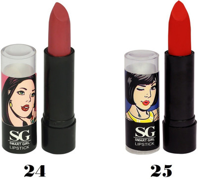

Amura Smart Girl LipStick Set of 2 (24,25)(24,25)