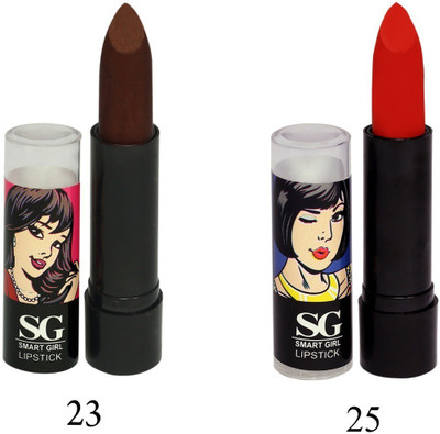 

Amura Smart Girl LipStick Set of 2 (23,25)(23,25, 4.5 g)