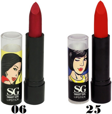 

Amura Smart Girl LipStick Set of 2 (06,25)(06,25, 4.5 g)