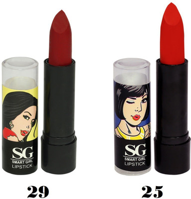 

Amura Smart Girl LipStick Set of 2 (29,25)(29,25, 4.5 g)