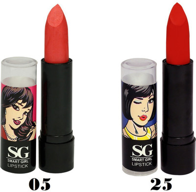 

Amura Smart Girl LipStick Set of 2 (05,25)(05,25, 4.5 g)