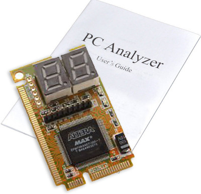 Buyyart New 3in1 Mini PCI Pci-e Lpc PC Analyzer Tester Notebook Combo Debug Card With User Manual For Laptop Motherboard available at flipkart for Rs.579