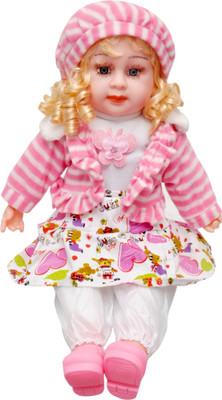 

Toyshine Beautifully Dressed Attractive Poem Doll For Girls(Pink)