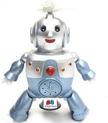 

GRAPPLE DEALS Multifunction Dancing Nd Musical Robot With 360 Rotation And LED Lights For Smarter Kids.(Multicolor)