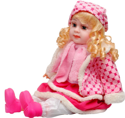 

Toyshine Sweet Look Attractive Poem Doll in pink dress(Pink)