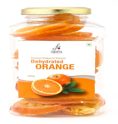 

Flyberry Gourmet Dehydrated Orange 250g Orange(250 g, Plastic Bottle)