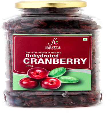 

Flyberry Gourmet Dehydrated Cranberry 250 g Cranberries(250 g, Plastic Bottle)