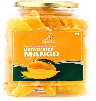 

Flyberry Gourmet Dehydrated Mango 250 Mango(250 g, Plastic Bottle)