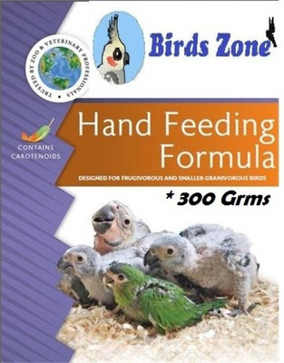 

Birds Zone Parrot and Birds Baby Hand Feeding Formula 300 gms 300 g Dry Bird Food