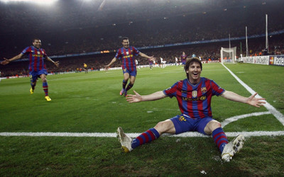 

LIONEL MESSI FOOTBALLER WALLPAPER ON HI QUALITY LARGE PRINT 36X24 INCHES Photographic Paper(36 inch X 24 inch, Rolled)