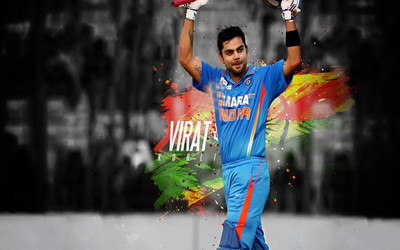 

Virat-Kohli ON FINE ART PAPER HD QUALITY WALLPAPER POSTER Fine Art Print(19 inch X 13 inch, Rolled)